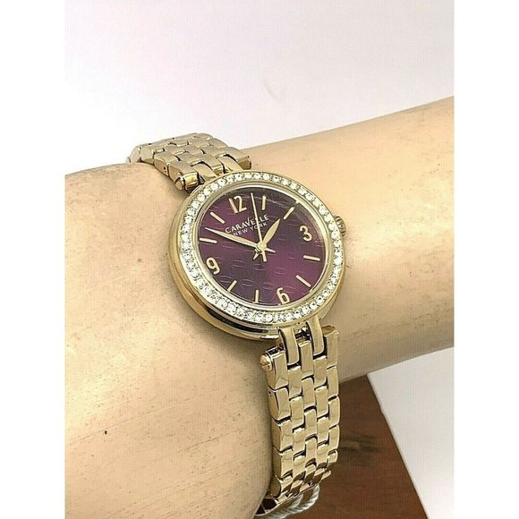 Caravelle By Bulova Women's Watch 44L174 Gold Tone - Picture 5 of 12